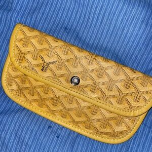 Goyard Mustard Yellow Women's Wallet